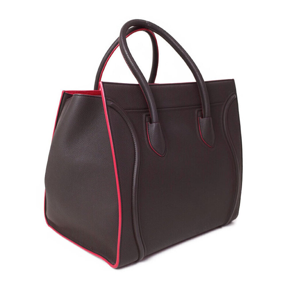 Celine Tote Luggage Square Bag Phantom